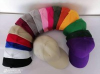 100 % brushed cotton twill Men cap