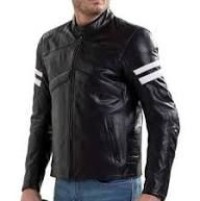 Motorbike leather jacket